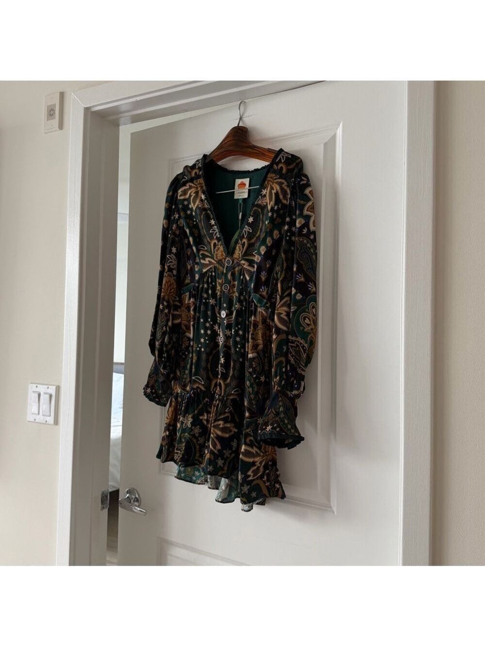 Farm Rio Rio Jaipur Mini Dress - Picture 4 of 9